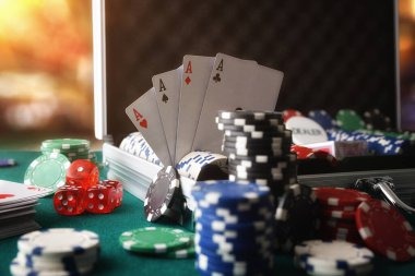 Caribbean Stud Poker live dealer table on minionslot88